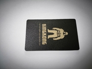 SLE4442 RFID NFC Contactless Metal Chip Card Custom Logo