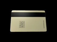 Programmable Black Magnetic Stripe Card Printed Hotel Key Card