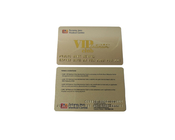 Customize Printing Pvc Card Name Embossed Number Gold Credit Card