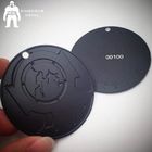 Custom Metal Label Plates ,  Brushed Metal Id Tags For Equipment  By Brand Logo