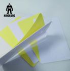 Plain Sticker PVC Business Cards Printable Plastic Cards Adhesive Blank With Layer