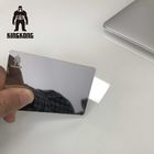 Anti Fingerprint  Mirror Business Cards , Stainless Steel Business Cards 85x54mm