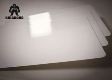 Thermal Plain White Blank  30 Mil Plastic ID Cards For Printing Cr80 85.6x54x0.76mm