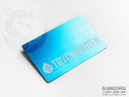 Colored  Metal Business Cards Printing , Square Custom Aluminum Business Card