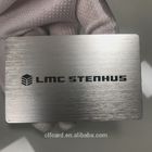 Colorful  Anodised Aluminium Business Cards  Brushed Finished Etched  Carving