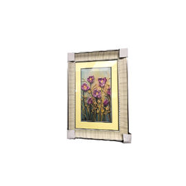 Printable  Wall Hanging Metal Frame Art  Home Garnish Ornament Plated