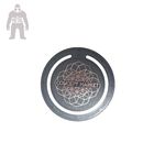 Restaurant  Stainless Steel Coasters , Different Shapes Metal Drink Coasters