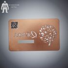 Personalised Engraved Custom Metal Membership Cards OEM Logo Shading New Style