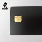 Personalised Custom Metal Membership Cards With IC Contact Chip 0.84mm Thickness