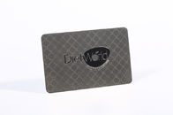 Custom Contactless Smart Metal RFID Card / 0.8mm Thickness NFC Business Cards