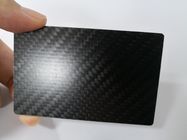 85x54x0.8mm Carbon Fiber Card With SLE4442 Small Contact Chip