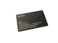 Silver Glossy Mirror Business Cards / Supermarket Etching Metal Card