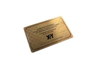 Luxury Ancient Copper Brushed Finish VIP  Priority Access Metal Card