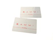 85.5x54x0.76mm PVC Business Cards , 4C/4C Frosted RFID Grey Membership ID Card