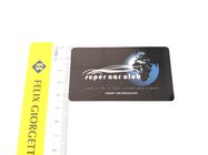Customized Mold Die Cut PVC Business Cards With Full Color Printing 85x45mm Irregular Shape