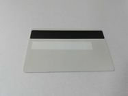 Laser Engraved Matte White 0.8mm Metal Business Cards