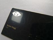 Glossy Etching Stainless Steel 0.3mm Metal Business Cards