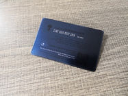 1cm 13.56mhz RFID N-tage216 Metal Business Key Card