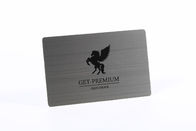 Reverse Etching Embossing SS Metal Business Cards Mirror Effect