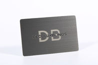 Reverse Etching Embossing SS Metal Business Cards Mirror Effect