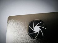 0.3mm Frosted Stainless Business Cards For Promotion