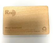  1K Engraved NFC Wooden Business Cards Digital Printing