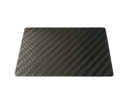 Plain Twill Carbon Fibre NFC N-tage216 Metal RFID Card