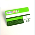 Customised CR80 PVC Chip Card Preprinted Salto Onity RFID Hotel Ving Card Matte