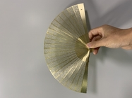 23cm Metal Folding Fan Custom Home And Garden Art Decoration
