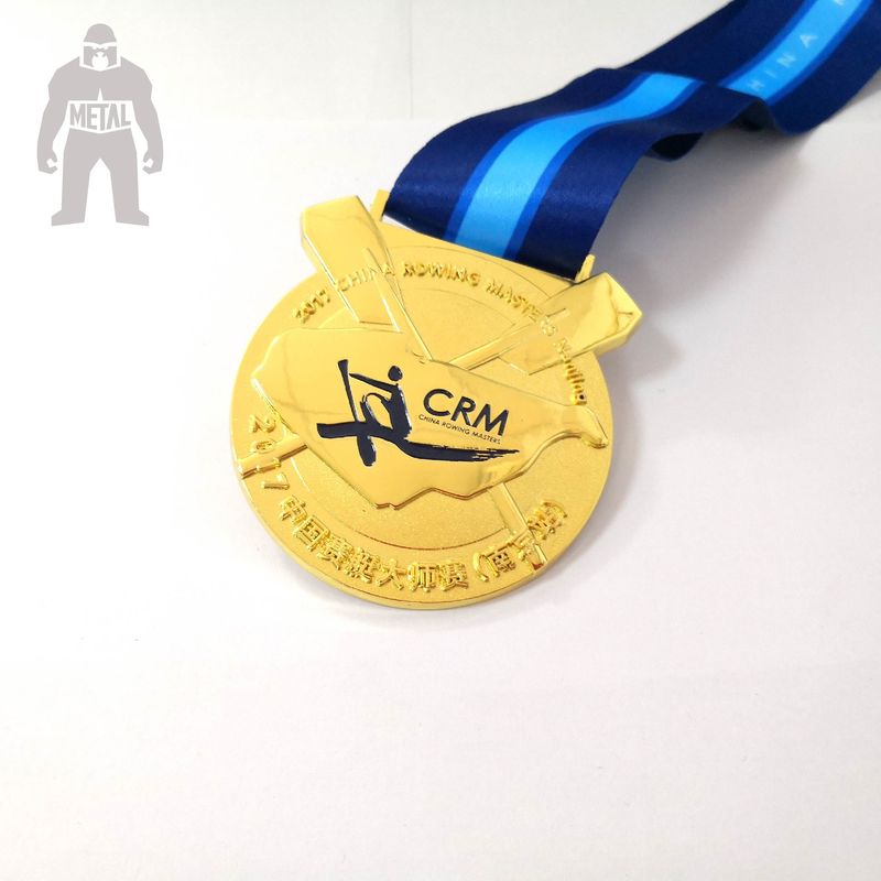 Funny Custom Engraved Metal Gold Medal  , Basketball Medals For Kids Multi Functional