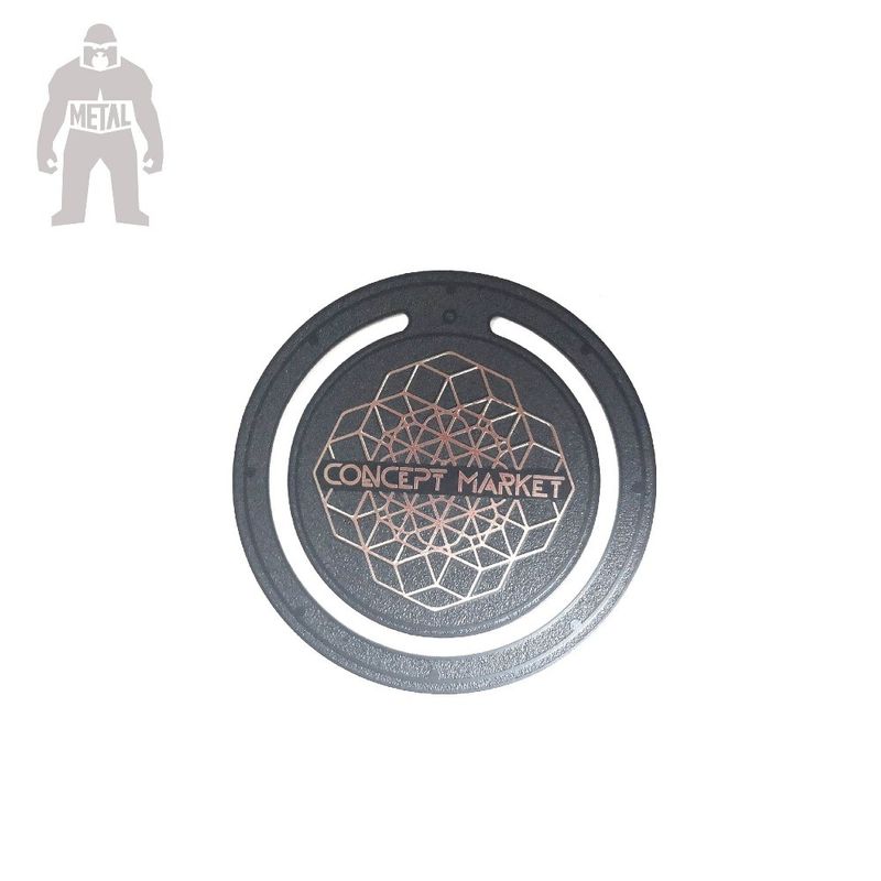 Engraved Plain  Personalized Beer Coasters Long Color Maintain  By Patent Certificate