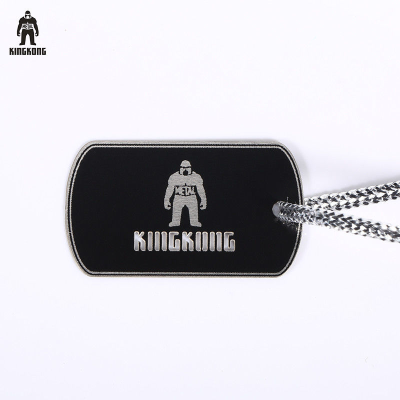 Engraved  Stainless Steel Luggage Tags Personalized  Travel    Printable 85*54mm