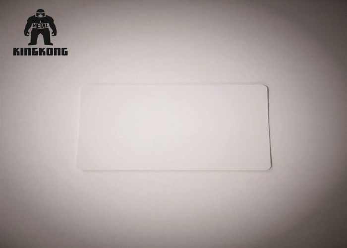 Thermal Plain White Blank  30 Mil Plastic ID Cards For Printing Cr80 85.6x54x0.76mm
