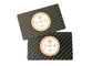 Carbon Fibre Black Card Silkscreen Printing Logo 85x54x0.5mm